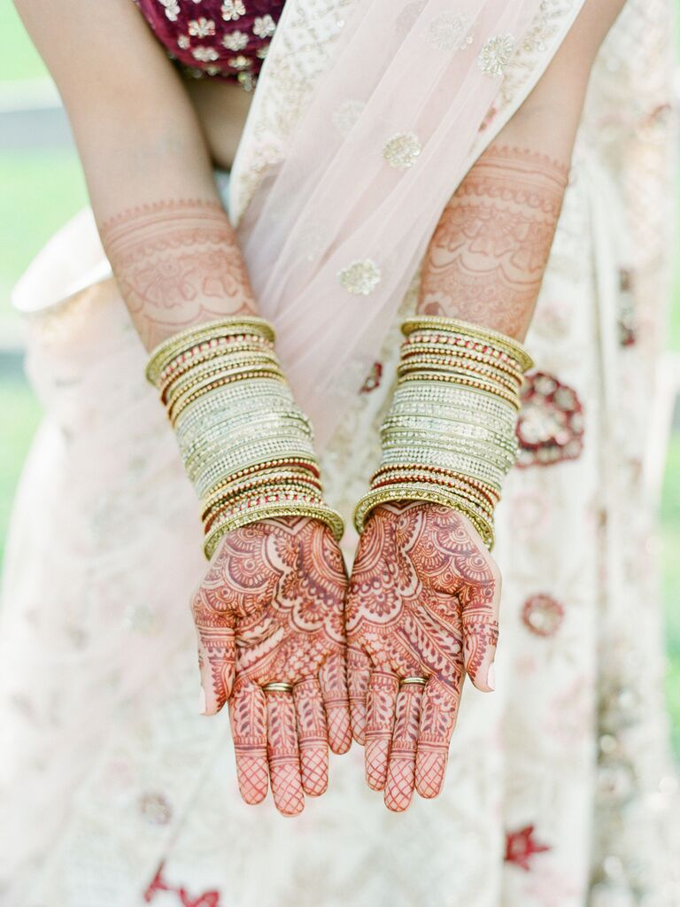 Wedding henna tattoo