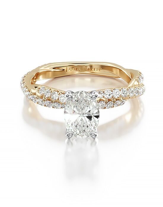 James Allen Oval Cut Engagement Ring - 1