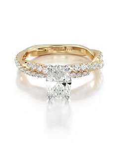 James Allen Oval Cut Engagement Ring