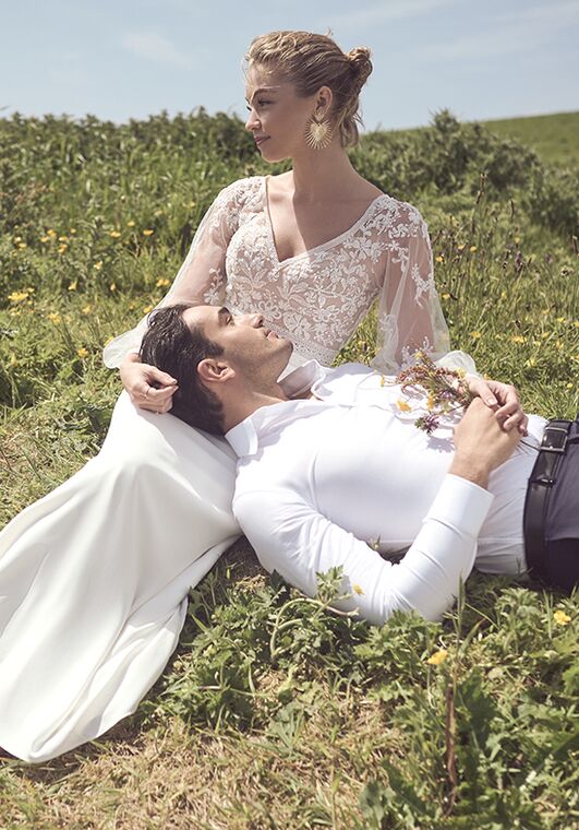 Rebecca Ingram TATUM Fit-and-Flare Wedding Dress - 2