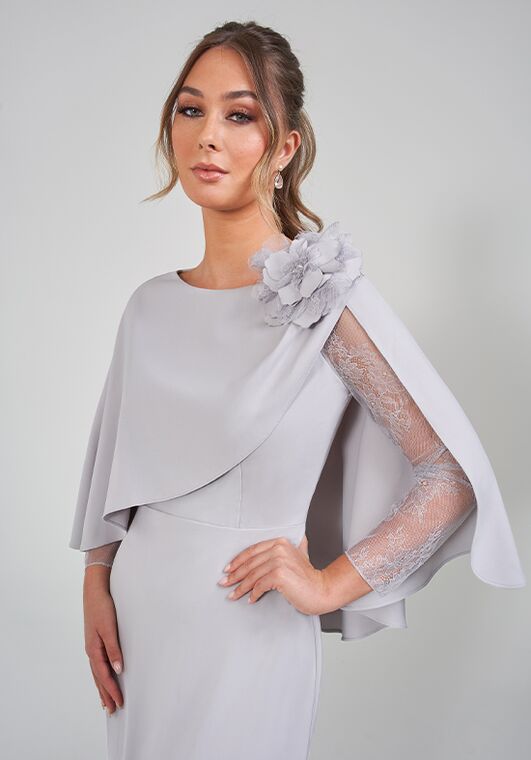 Jade Couture Mother of the Bride by Jasmine K288006 Silver Mother Of The Bride Dress - 2