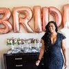 The Bride Rocked a Black Dress for This Glam Wedding at Mt. Washington Mill Dye House in Baltimore