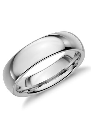 Blue Nile 21745 Tungsten Wedding Ring
