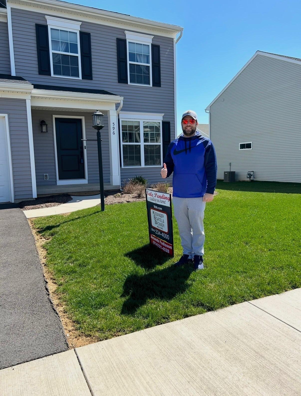 In early March, Rachael completed her final clinical rotation and returned to State College to join Logan, Cal, and Brian(roommate), and before long she and Logan found their first home together.”