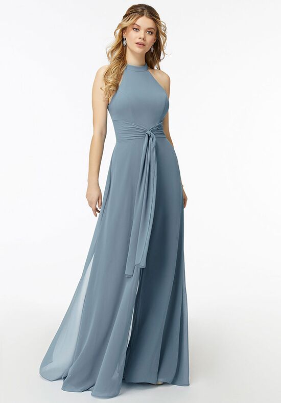 Morilee by Madeline Gardner Bridesmaids 21723 Halter Bridesmaid Dress - 1