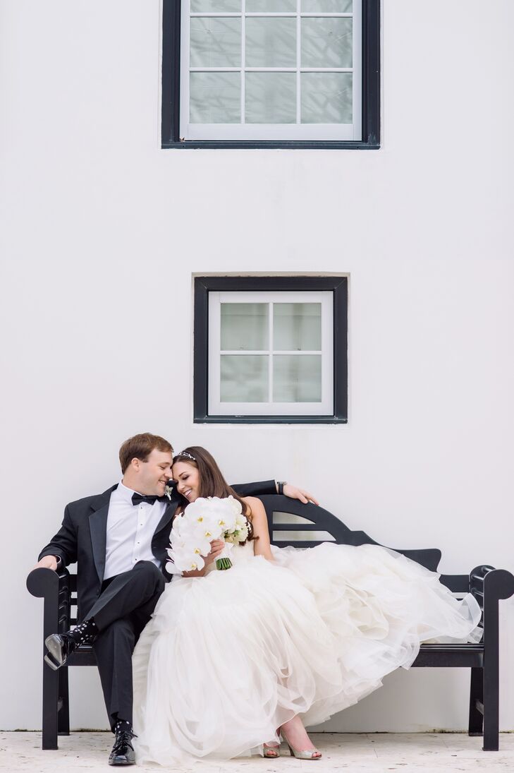 With friends and family by their sides, Blakeney Rader (25 and an occupational therapist) and Jake Black (27 and a VP of commercial sales at Columbus 