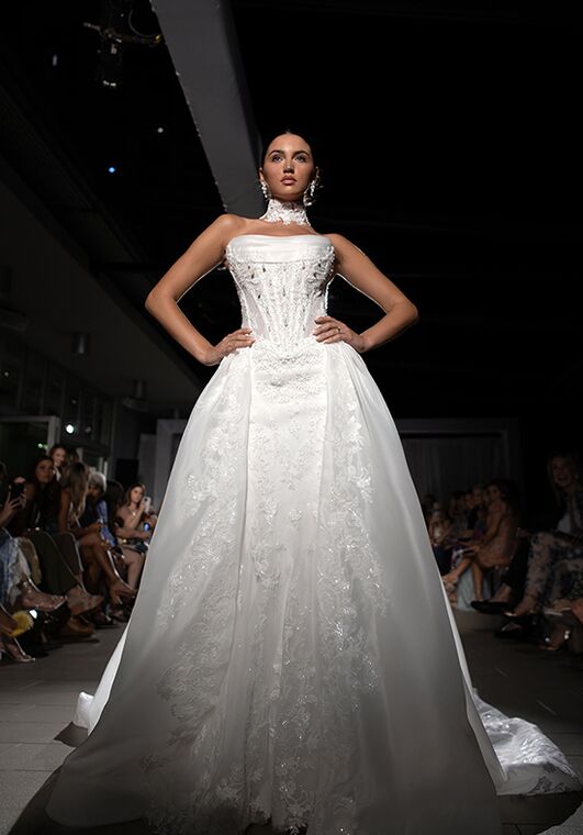 Martina Liana Luxe LE1415 Fit-and-Flare Wedding Dress - 2