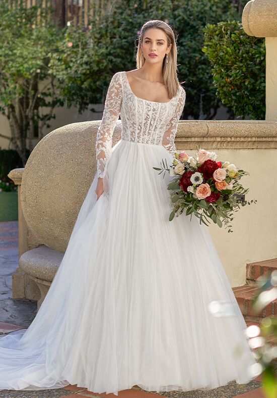 Jasmine Couture Emma A-Line Wedding Dress - 1