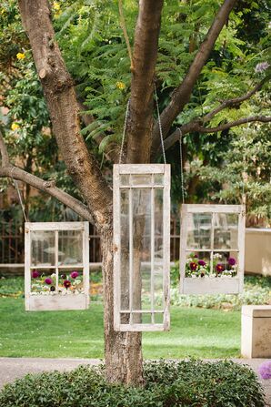 Hanging Antique Windows