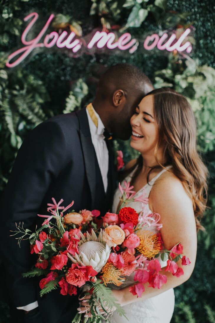 Couple Shares a Laugh at Ebell Long Beach in California