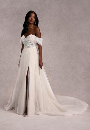 Adrianna Papell Platinum 31268 A-Line Wedding Dress