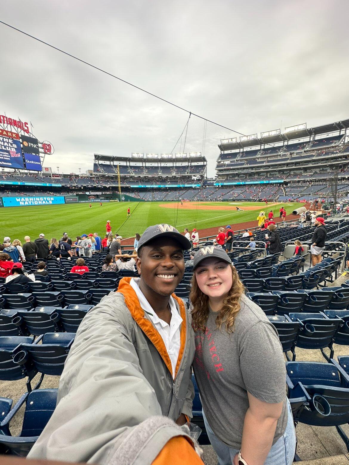 Nationals game in D.C.