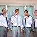 Gray Groom and Groomsmen Suits