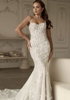 Martina Liana ML1891 Fit-and-Flare Wedding Dress