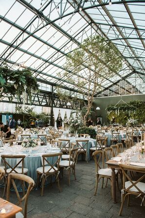 Classic Reception at Planterra Conservatory in West Bloomfield Township, Michigan