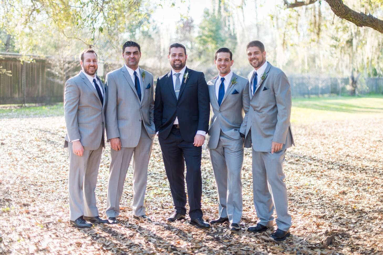 Navy Blue And Gray Suits