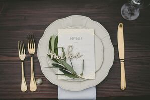 Wood-Carved Place Cards