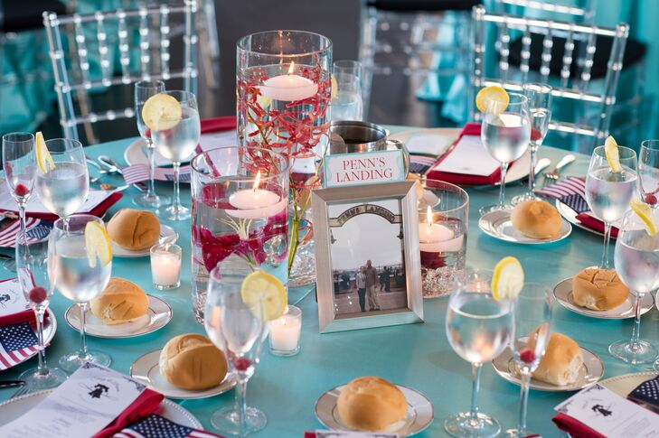 True to local flavor, the couple was sure to serve Philly cheese steaks and a plethora of comfort food during their cocktail hour and reception dinner.
