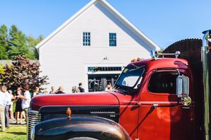 Maine Rustic Farm Reception