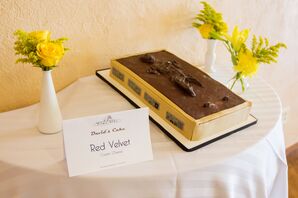Whimsical Star Wars Han Solo Groom's Cake