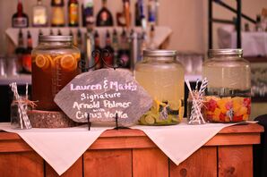 DIY Signature Cocktail Bar