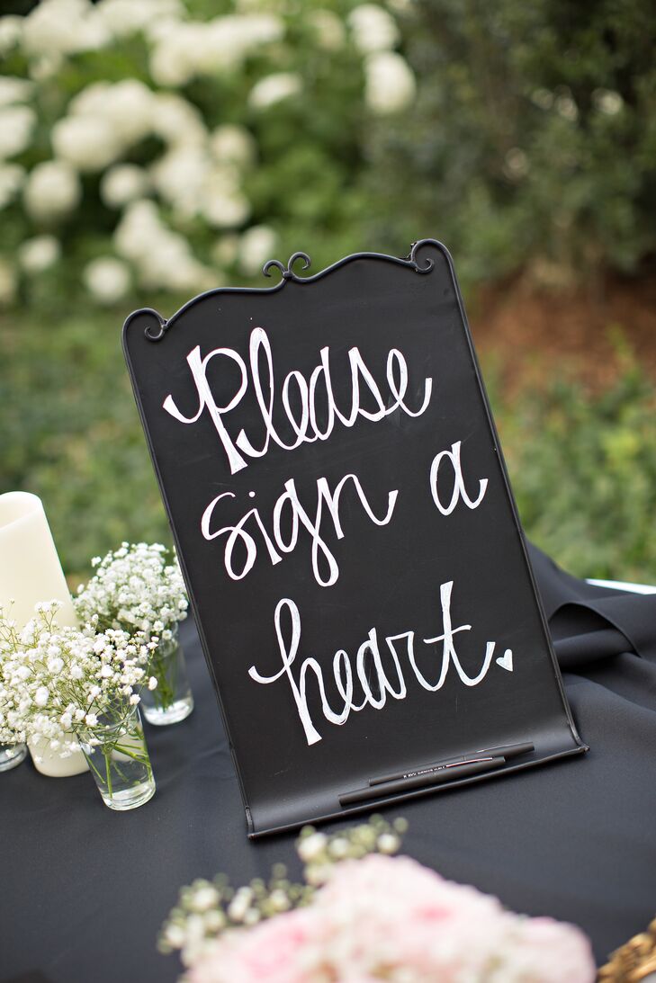 DIY Guest Book Sign
