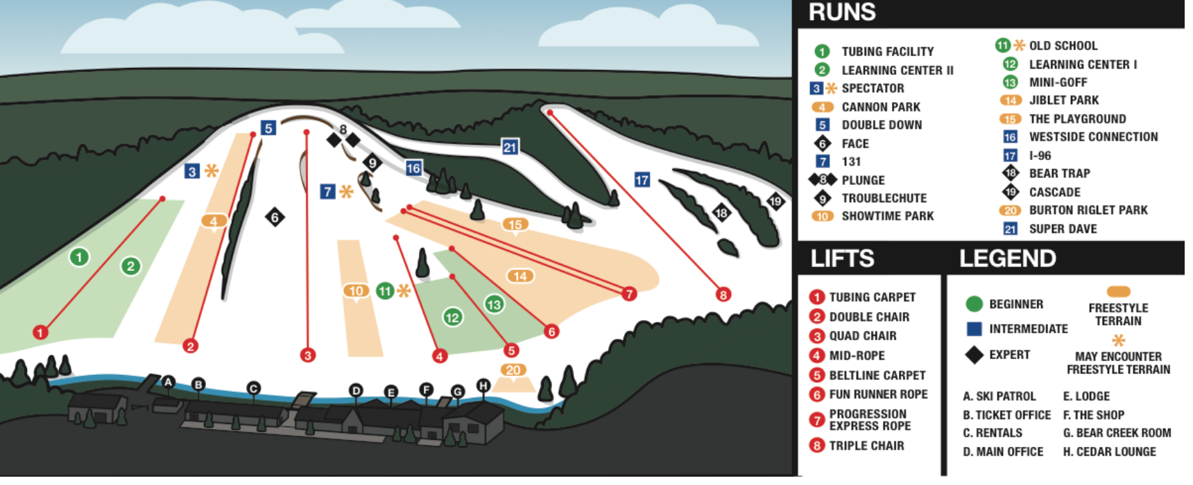 Picture of Cannonsburg Ski Area