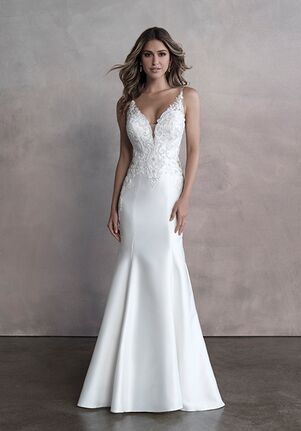 Allure Bridals 9805 Fit-and-Flare Wedding Dress