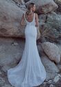 Calla Blanche 126125 Cristela Sheath Wedding Dress - thumbnail - 2