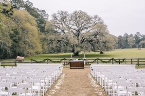 At Home Outdoor Wedding