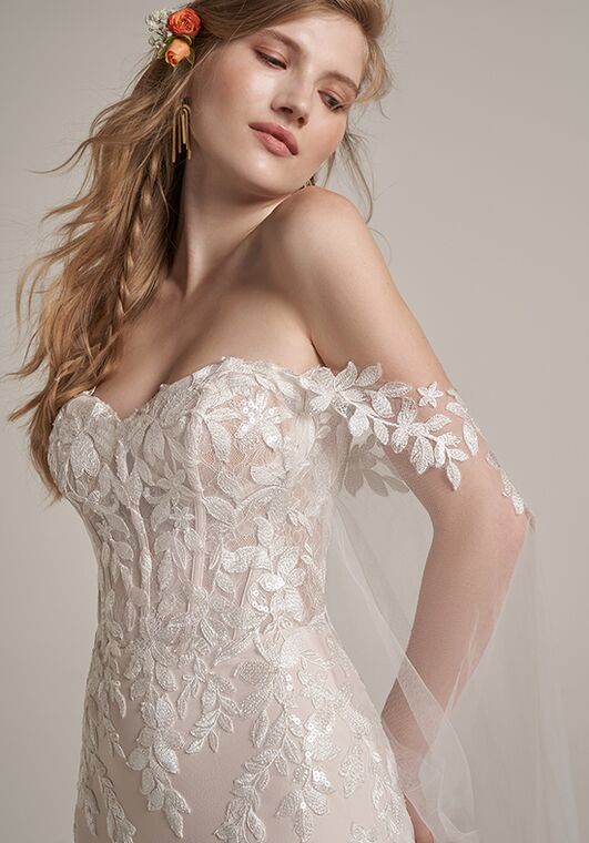 Rebecca Ingram LILY Sheath Wedding Dress - 2