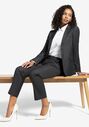 Generation Tux Women's Charcoal Suit Pantsuits and Separates Wedding Dress - thumbnail - 4