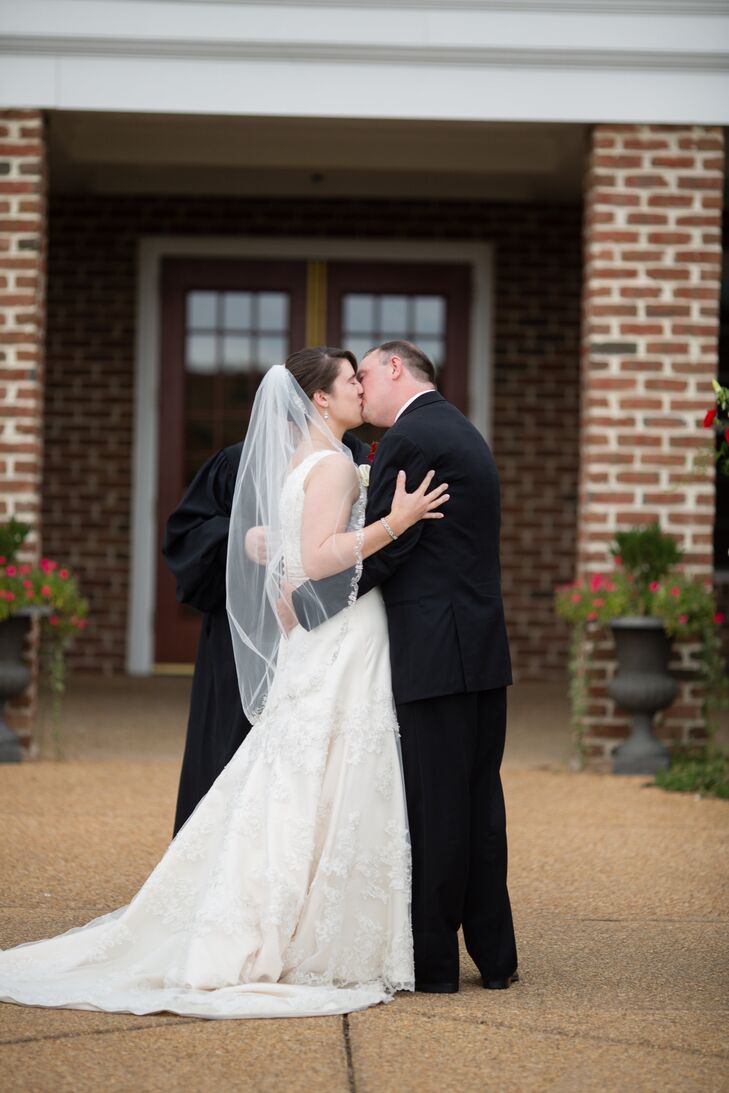First Kiss as Married Couple