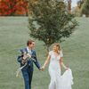 This Rustic Wedding at The Inn at Round Barn Farm in Waitsfield, Vermont, Had a German Log-Cutting Ritual