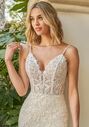 Jasmine Couture SAVANNAH T242066 Fit-and-Flare Wedding Dress - thumbnail - 3