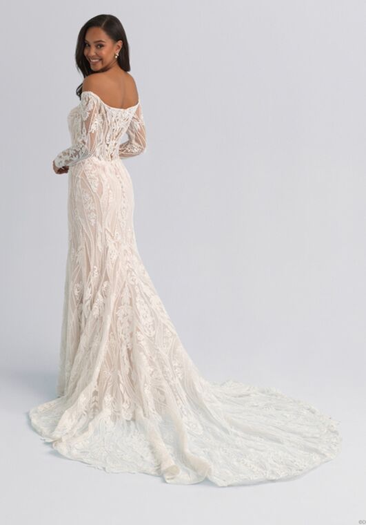 Disney Fairy Tale Weddings Jasmine - DP404 Sheath Wedding Dress - 2