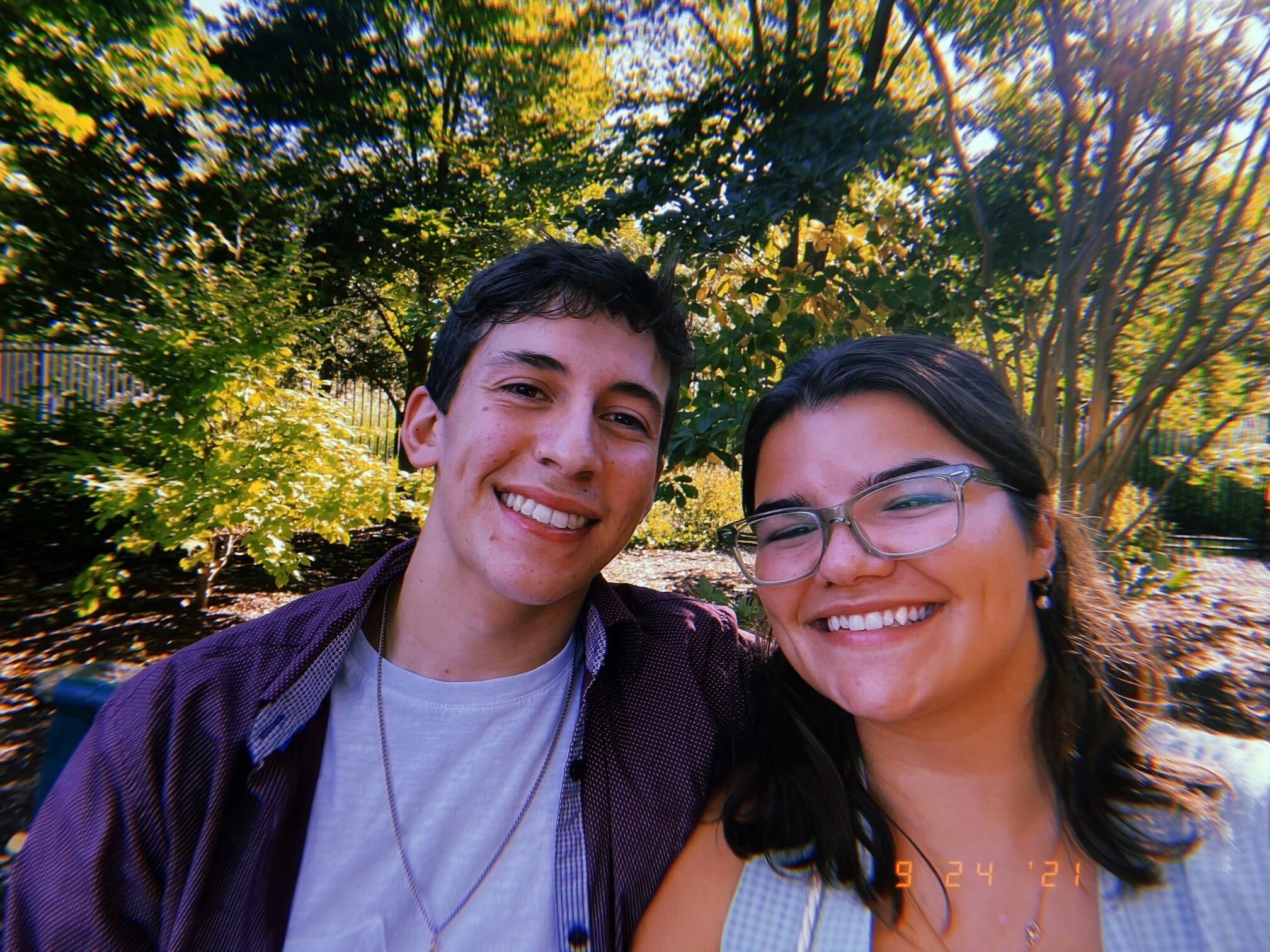 Ben and Olivia keep hanging out and go on a little date at the Franciscan Monastery..... but UGH! What did they get themselves into! Student Ministers aren't even allowed to date each other! (Conflict of interest, keeping the focus, workplace management, etc). They're law-abiding citizens, though, so Ben makes sure to take it to the Big Cheese, University Chaplain, Father Jude. 