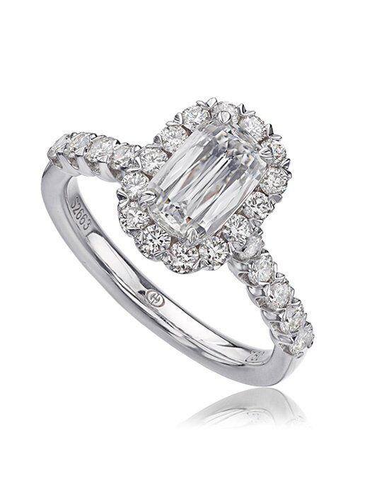 Christopher Designs Classic Emerald, Oval Cut Engagement Ring - 1