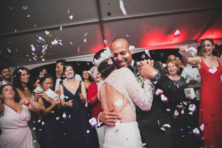Classic First Dance with Confetti