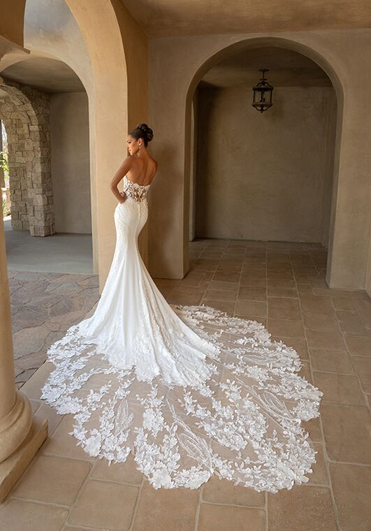 KITTYCHEN CECE, H2543 Fit-and-Flare Wedding Dress - 3