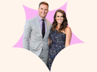Kirk Cousins and wife Julie Hampton