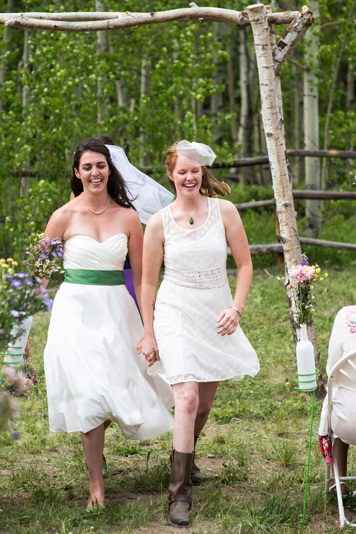 Elizabeth and Julie Recessional