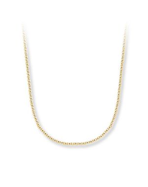 Kay Jewelers Box Chain 14K Yellow Gold 30" Length Wedding Necklace photo