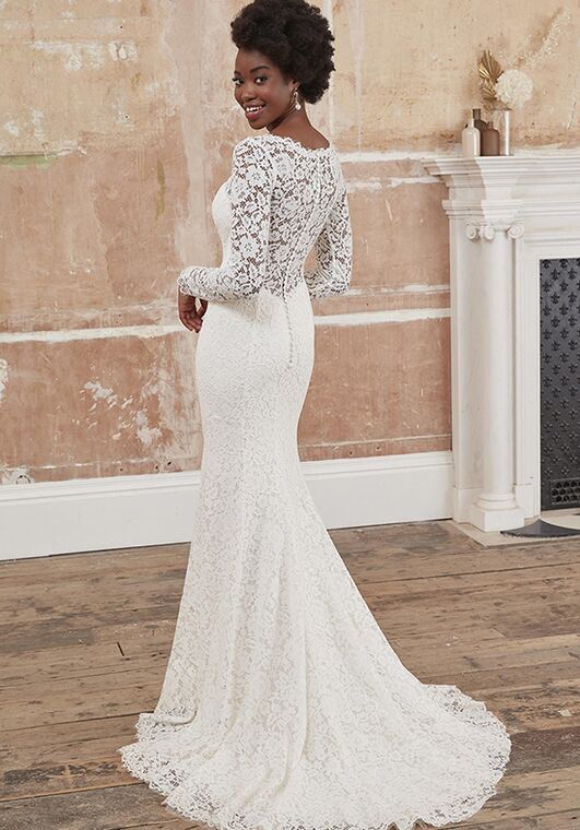 Adore by Justin Alexander Vita Fit-and-Flare Wedding Dress - 3
