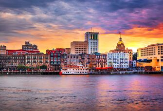 Savannah, Georgia Skyline