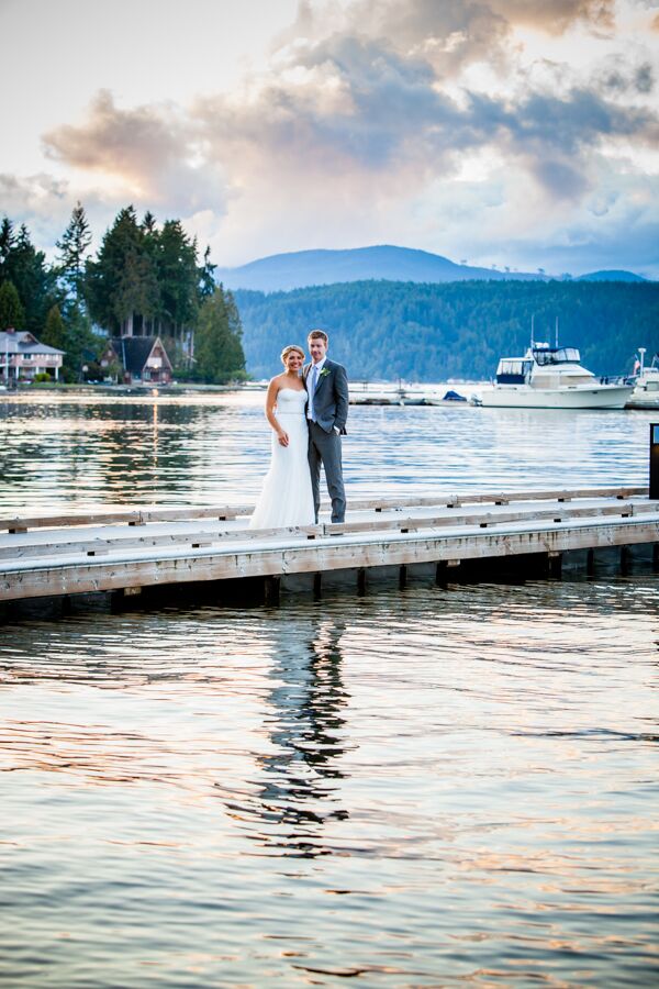 Jeff Garrison (30 and an investment manager) proposed to Michelle Gregoire (29 and deputy prosecuting attorney) during a stay at his family's beach ho