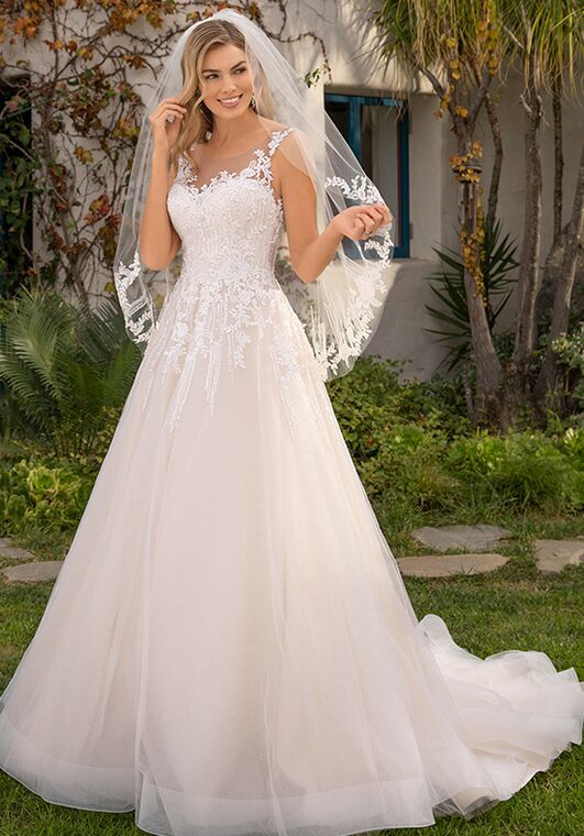 Beloved by Casablanca Bridal BL312 Freya A-Line Wedding Dress - 2