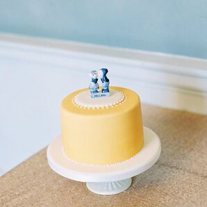 Orange Groom's Cake