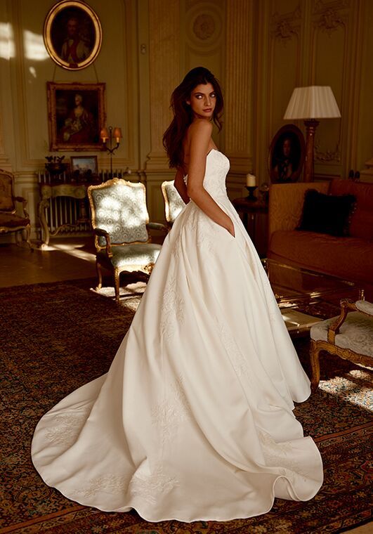 Justin Alexander Jordan A-Line Wedding Dress - 2