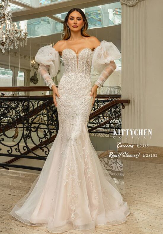 KITTYCHEN Couture COREENA REMI, K2315 Fit-and-Flare Wedding Dress - 1
